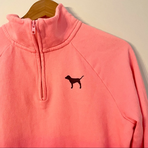 Victoria’s Secret VS PINK Pink Ombre Logo Pullover - Picture 4 of 9
